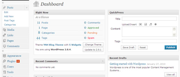 wordpress_dashboard